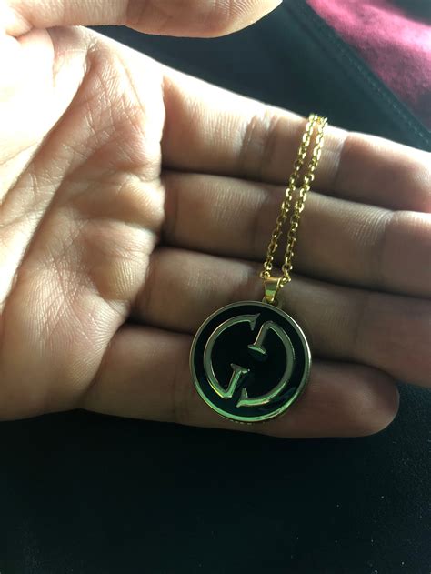 gucci infinity necklace|gucci necklace vintage.